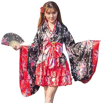 着物ワンピース ☆584着物リメイク…絞り柄着物からワンピース！