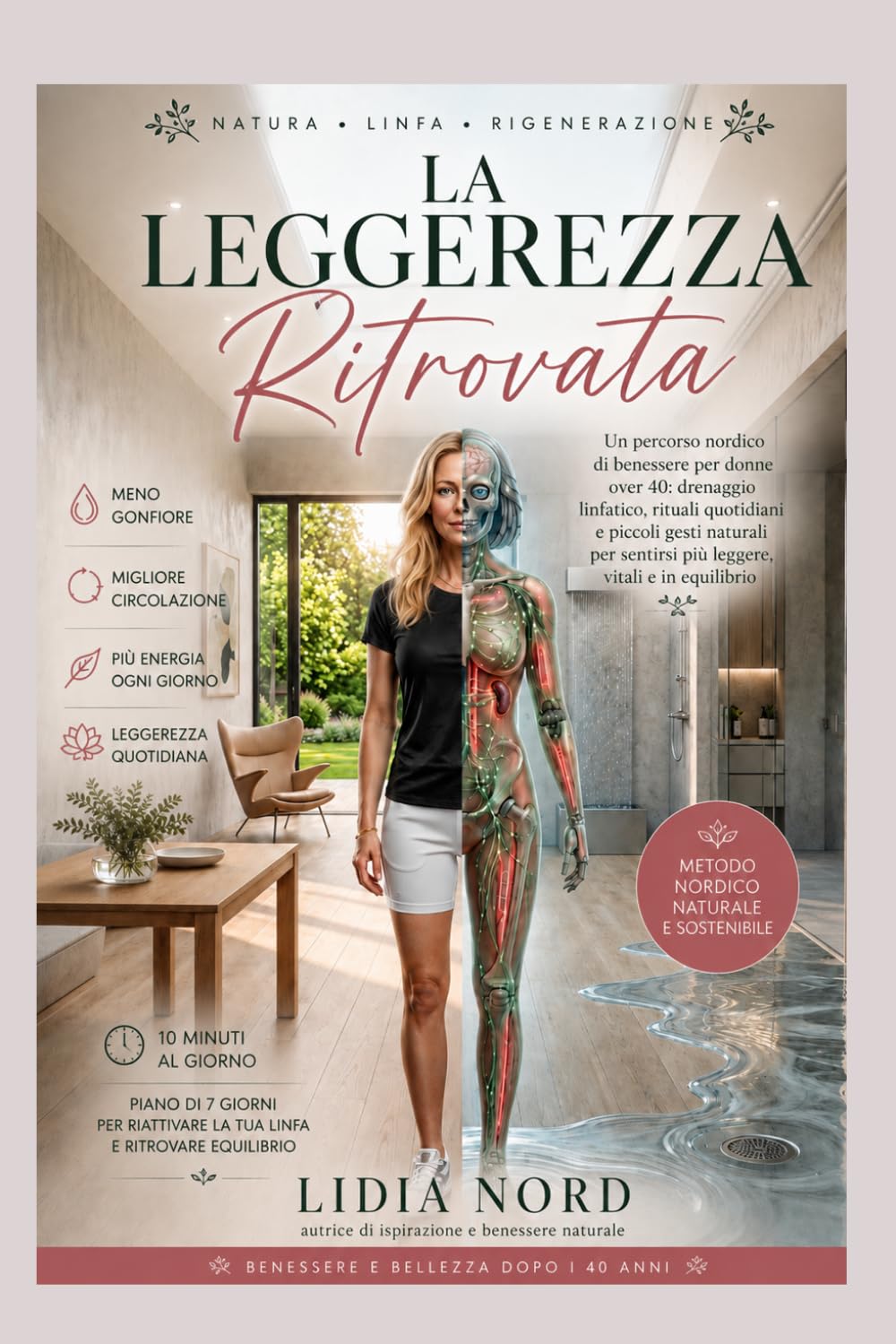 La Leggerezza Ritrovata: Rituali nordici, drenaggio linfatico, spazzolatura a secco e abitudini quotidiane per ritrovare leggerezza e benessere dopo i 40 anni