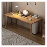 Home Computer Desk Children's Bedroom Study Table Living Room Table Ergonomic Design Comfortable to use Smooth Finish Safe and Durable(Wood Colour,80 * 50 * 73cm)