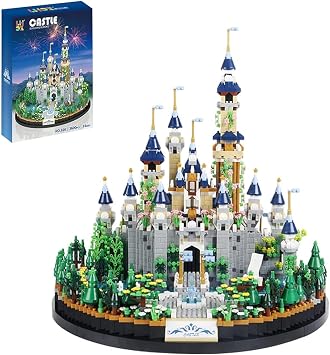 3600pcs Castle Building Blocks Creative Ideals Dream Palace Building Blocks for Boys Girls Adults Micro Mini Blocks Gift for Ages 14+