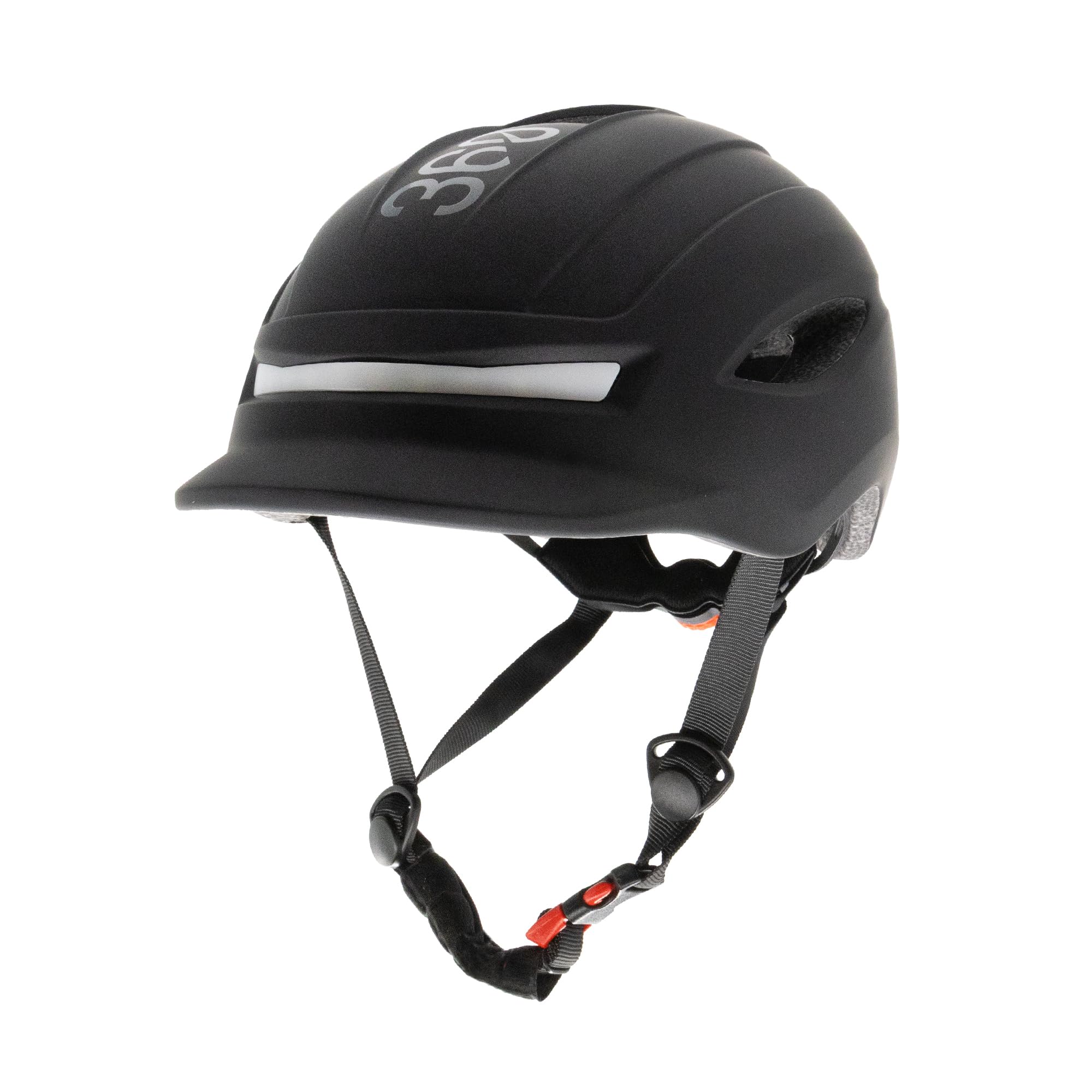 eWheel CP02 Casque avec clignotant Noir Taille unique pour trottinette électrique éclairage arrière ou avant pour améliorer la visibilité et la sécurité lors de la conduite nocturne