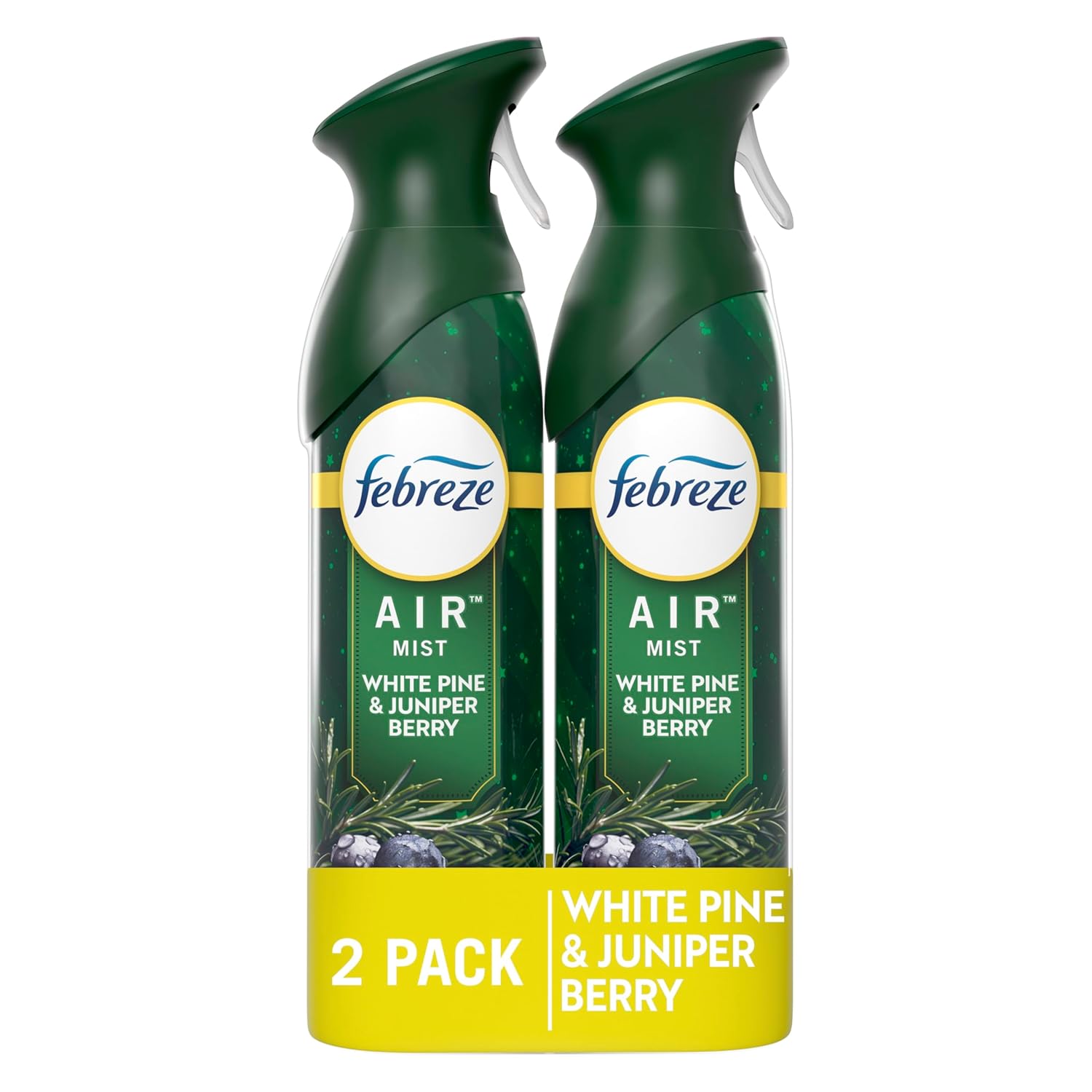 Febreze Air Mist Air Freshener Spray Odor-Fighting Room Spray Air Fresheners for Home and Bathroom and Kitchen Aerosol