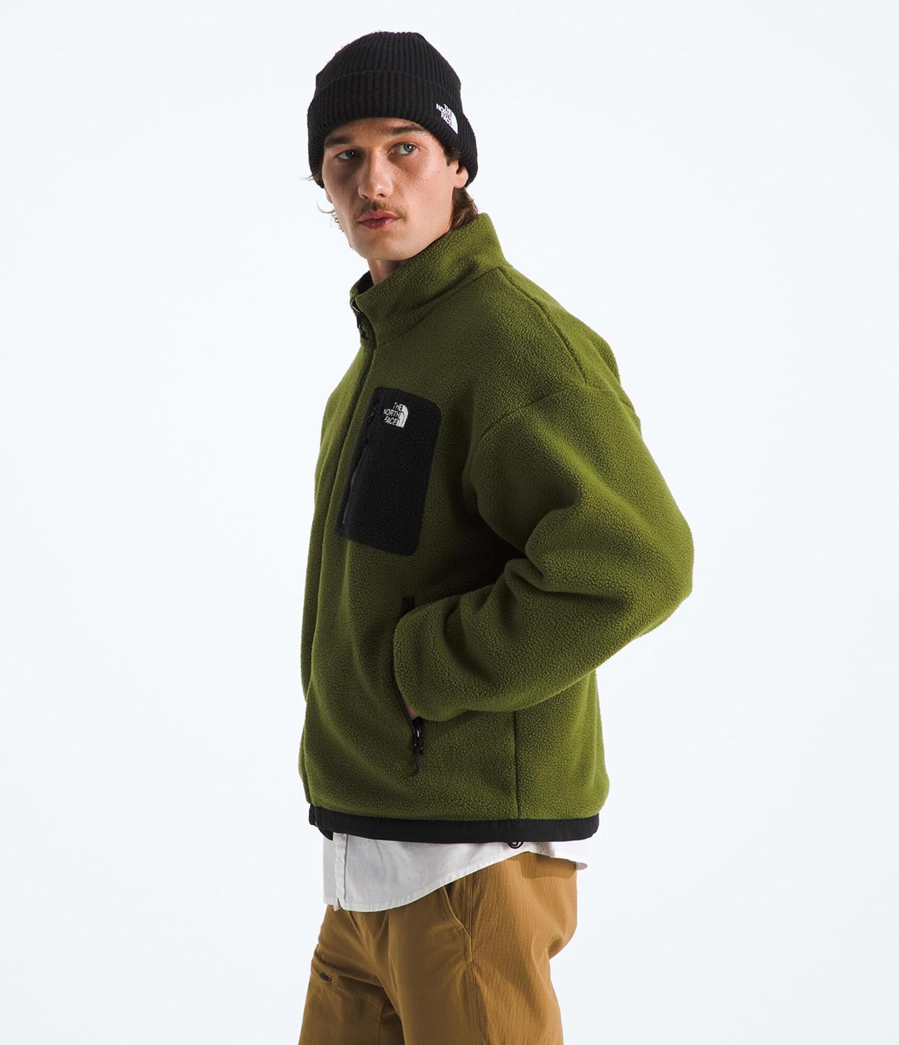 THE NORTH FACE Men's Yumiori Reversible Jacket | Water & Wind Resistant Coat with Internal Cinch Cord, & Secure Zip Pockets