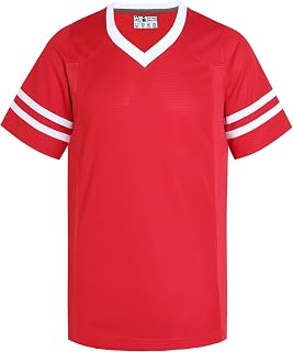 American Football Jerseys for Men Unisex Replica Plain Workout Sport Game Shirts Casual Outwear