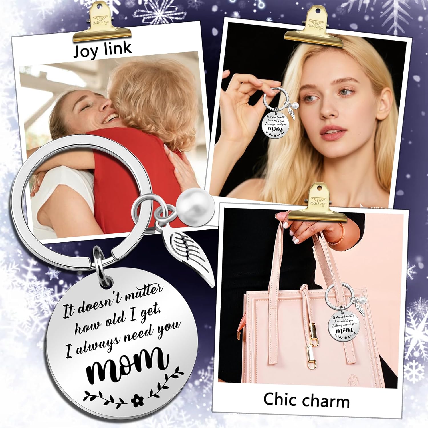 Mama Keychain Mom Gifts for Mom from Daughter Valentines Day Gift for Mom Unique Birthday Gift Ideas for Moms Best Mothers Day Gifts for Women - Image 7