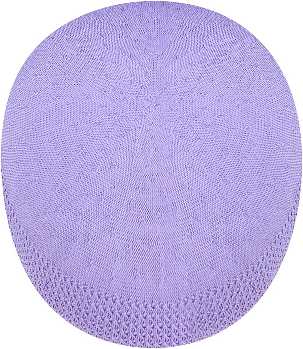 Kangol Tropic 504 Ventair Ivy Cap for Men and Women, Large, Digital Lavender