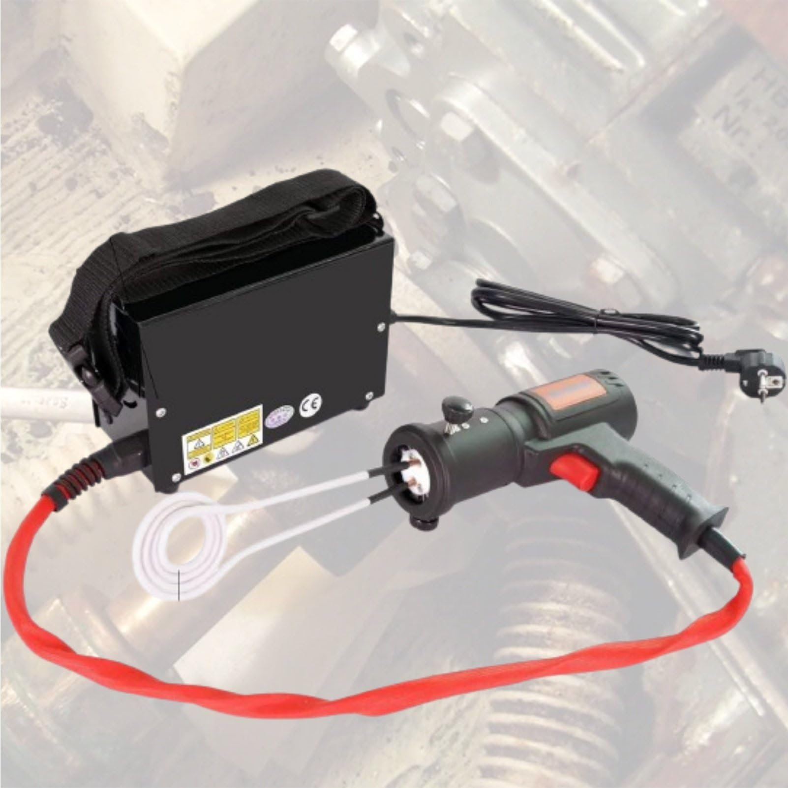 Chauffage à induction magnétique portable pour retirer écrous rouillés