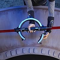 Vista 10 de STAR WARS Lightsaber Forge Inquisitor Masterworks Set de sable de luz electrónico de doble hoja, juguete de rol personalizable para niños a partir