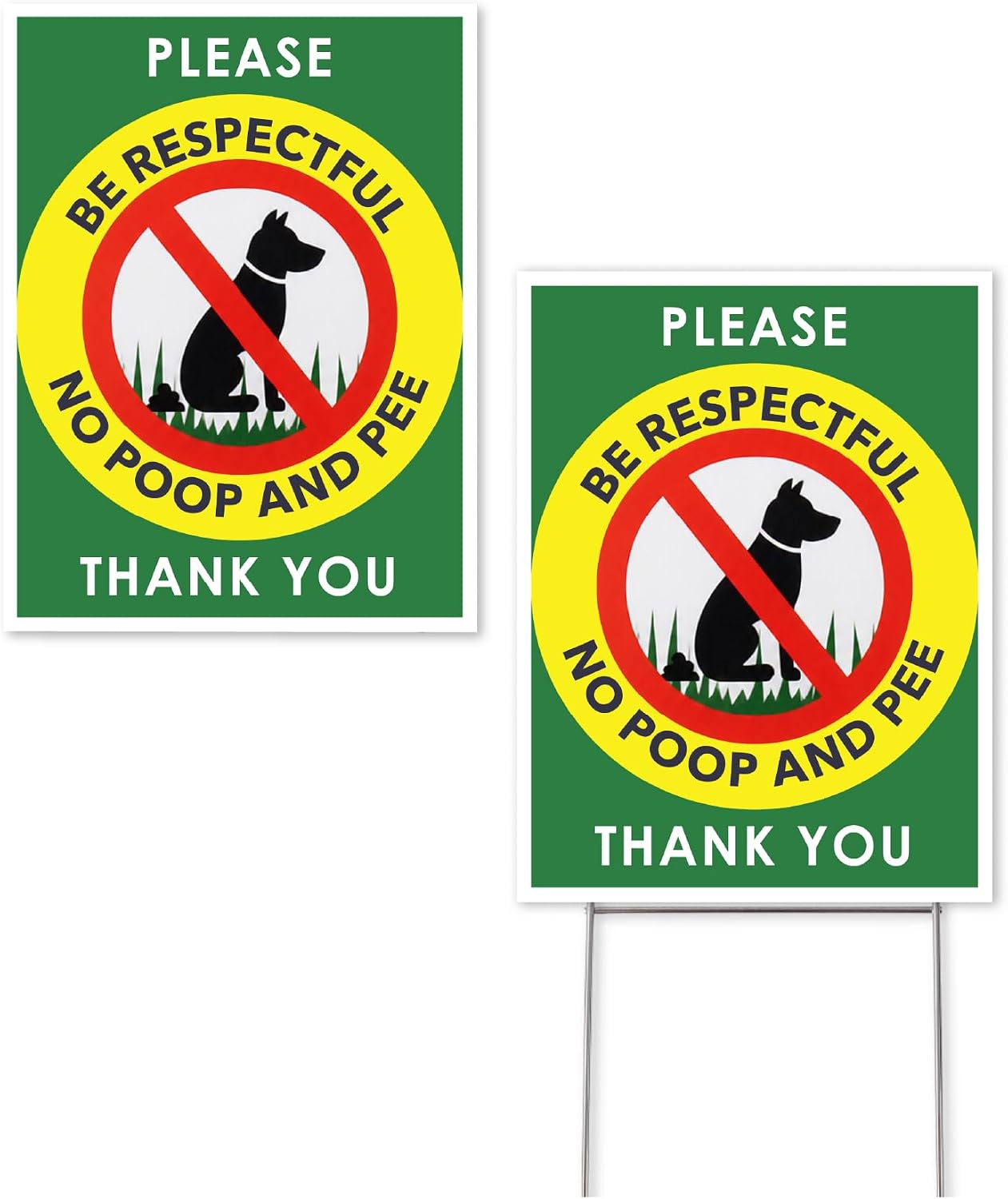 Amazon.com: Mr. Pen- No Dog Poop Signs for Yard, 9