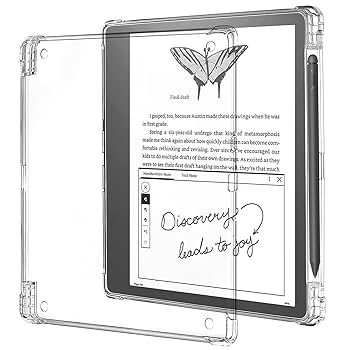 Kindle scribe 32GB(2022ver) ケース フィルム付き Amazon.com: WALNEW Clear Case for 10.2 Inch Kindle Scribe