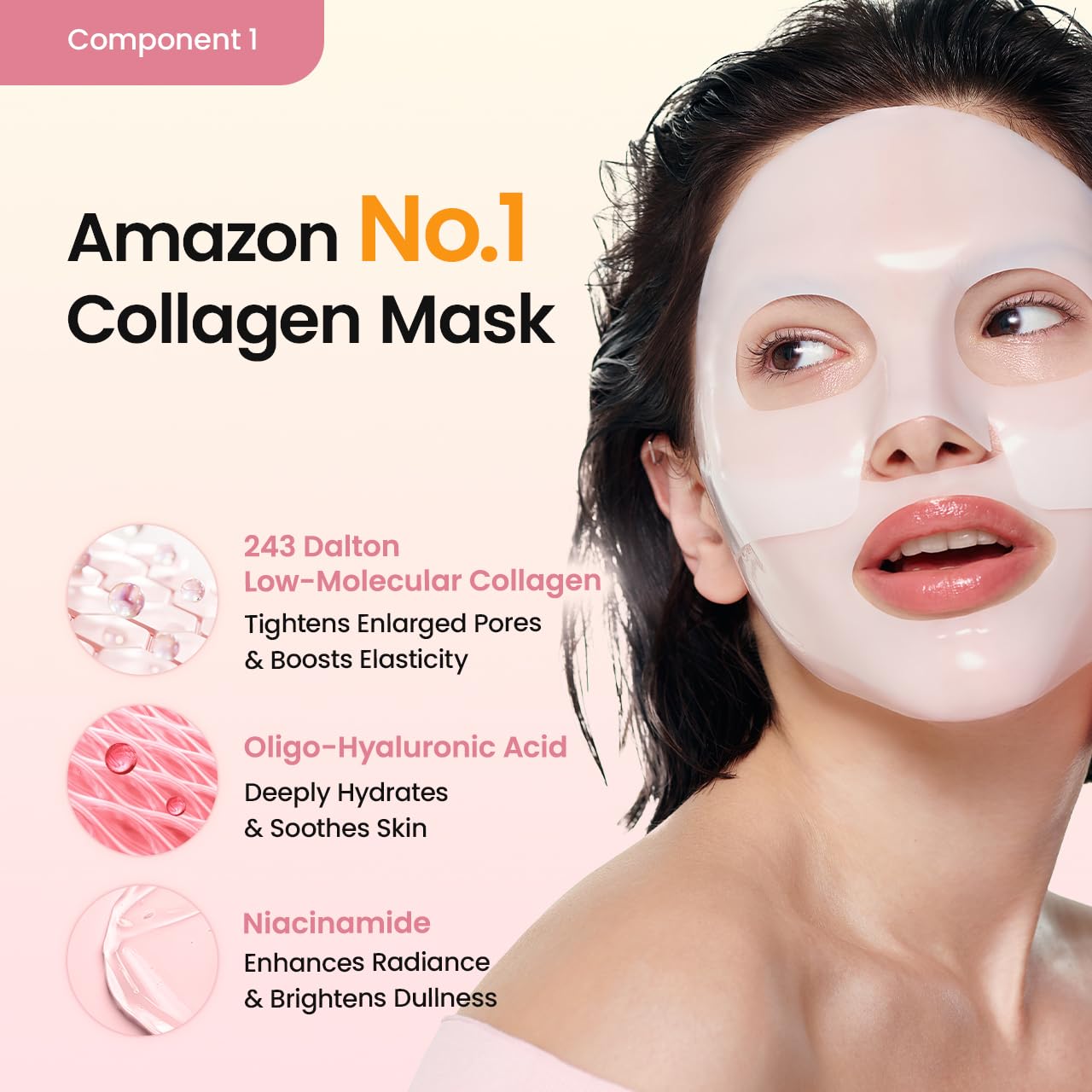 BIODANCE Best Mask Duo: Bio-Collagen & Ceramide Panthenol Real Deep Mask Set, Firming, Hydrating, Face Mask Bundle for Glass Skin, Korean Skincare Set, Korean Skin Care, Valentines Day Gifts for Her - Image 5