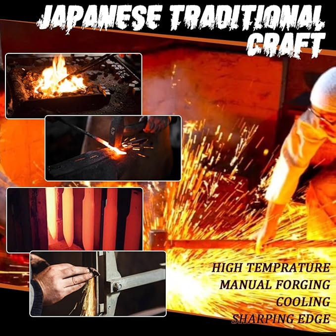 Set Cuchillos Cocina 4 Piezas Acero Inoxidable Madera miniatura 5