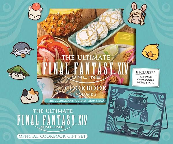 The Ultimate Final Fantasy XIV Cookbook, Volume 2 Gift Set - Hardcover