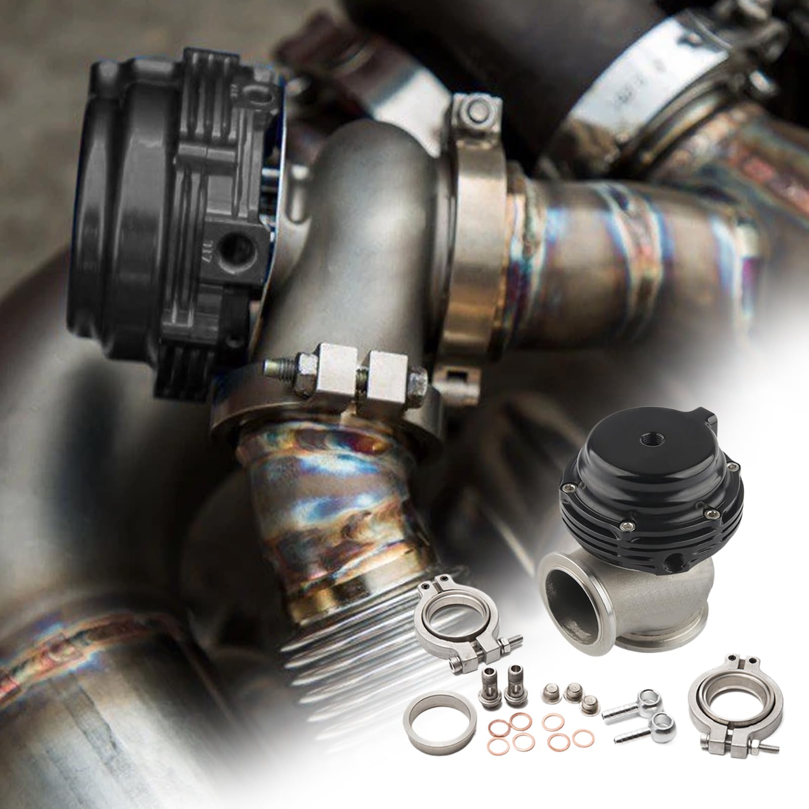 Blow Off Valve for Turbo, 38 mm wielokrotnego użytku zewnętrzny wastegate