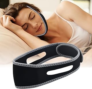 Kinnriemen,Anti Schnarchen Kinnriemen,Kinnband Gegen Schnarchen,Anti Schnarchen Gerät,Schnarchen Relief,Reduzieren Sie Das Schnarchen,für Männer und Frauen,Verbessern Sie Ihren Schlaf (Grau)