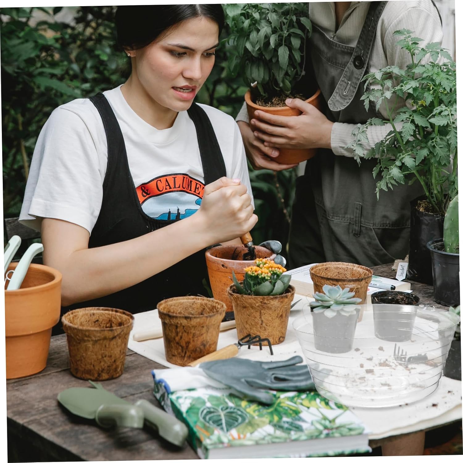 30pcs Flowerpot Liners Gardening Pot Saucers for Indoor and Outdoor Use for Planter Types Diameter High Hardness