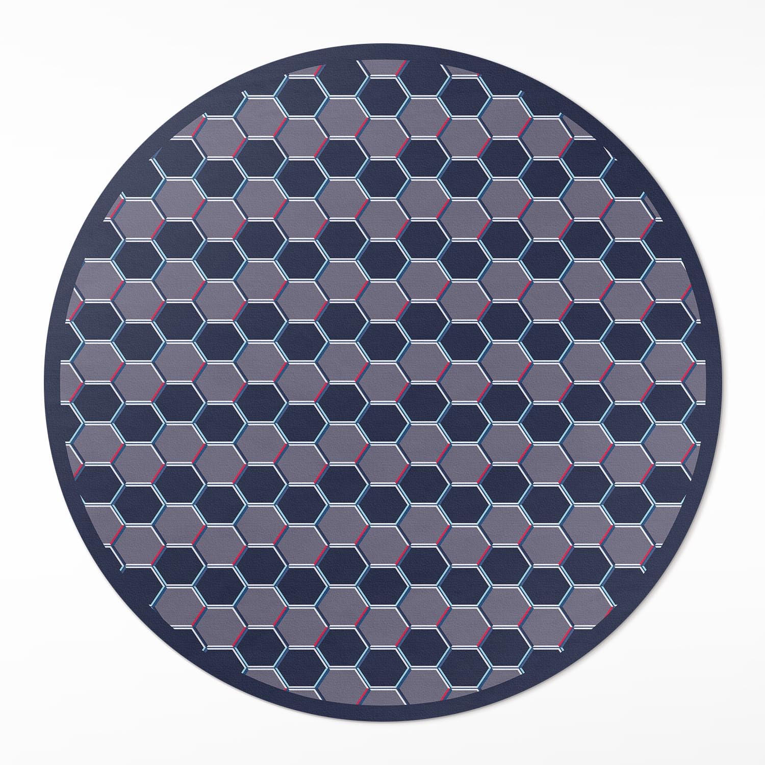 Tapis cuisine rond PVC résistant à la rayure et imperméable pour protéger le sol de la maison