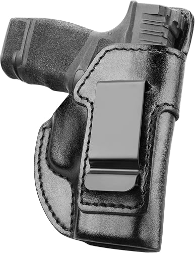 Funda de cuero hecha a mano Hellcat, funda de transporte oculto Springfield Hellcat, cuero de grano completo IWB hecha a medida Springfield Armory