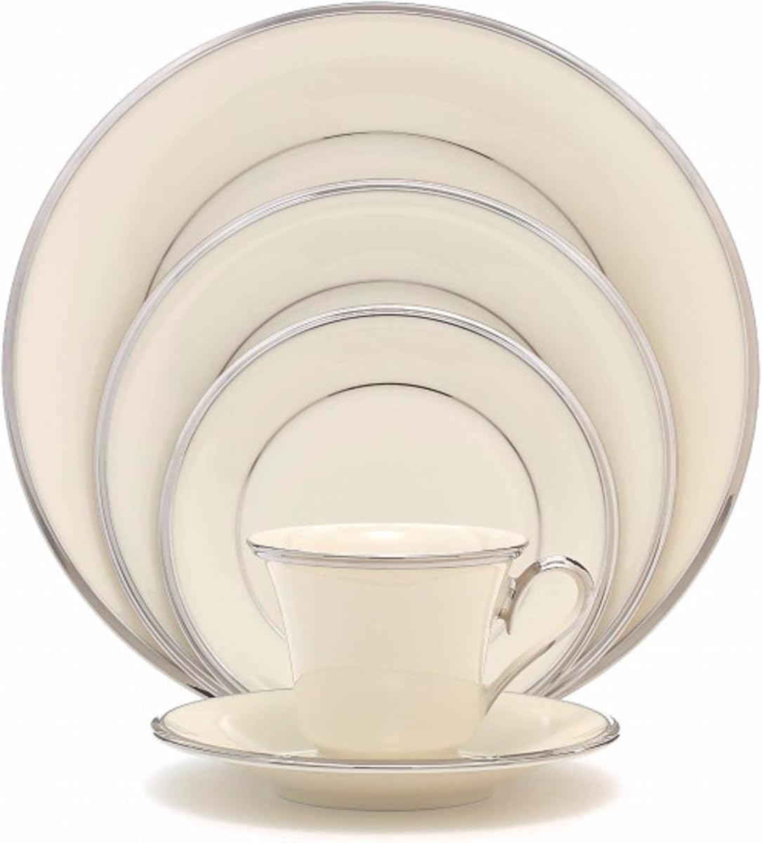 Solitaire 5-Piece Place Setting, White