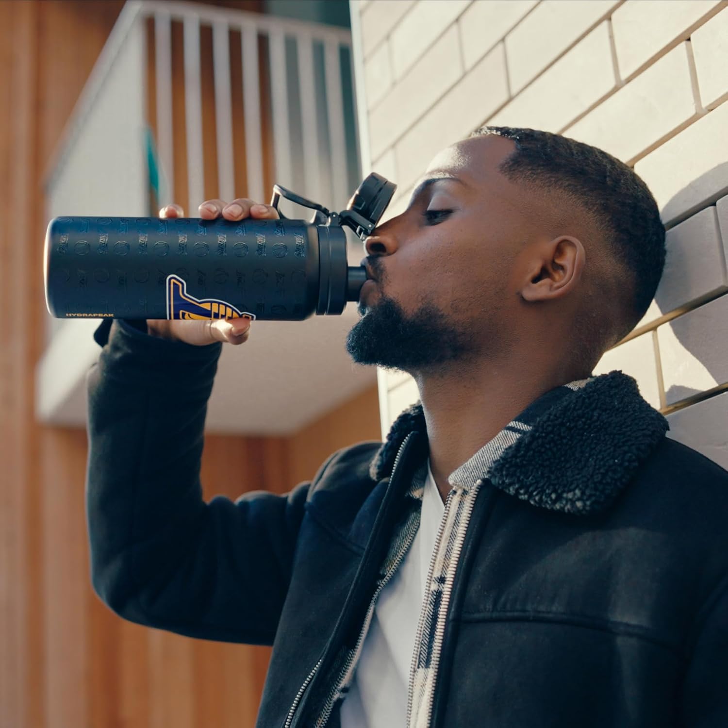 Hydrapeak x NBA Officially Licensed Denver Nuggets 26 oz Active Water Bottle with Chug Lid and Handle Reusable Stainless Steel Double Wall Insulated Sports Gift - Image 7