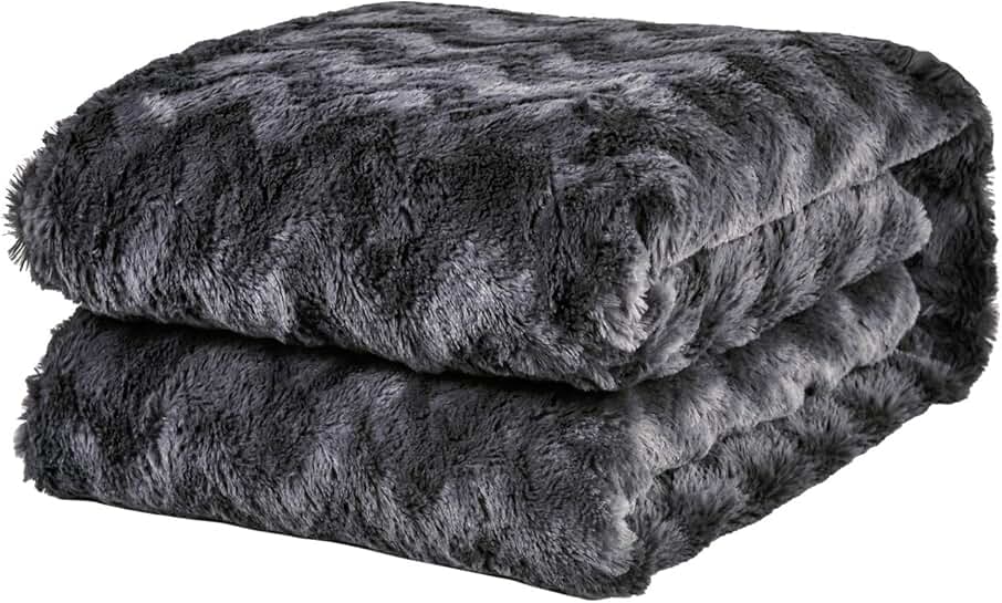 faux fur throw clearance