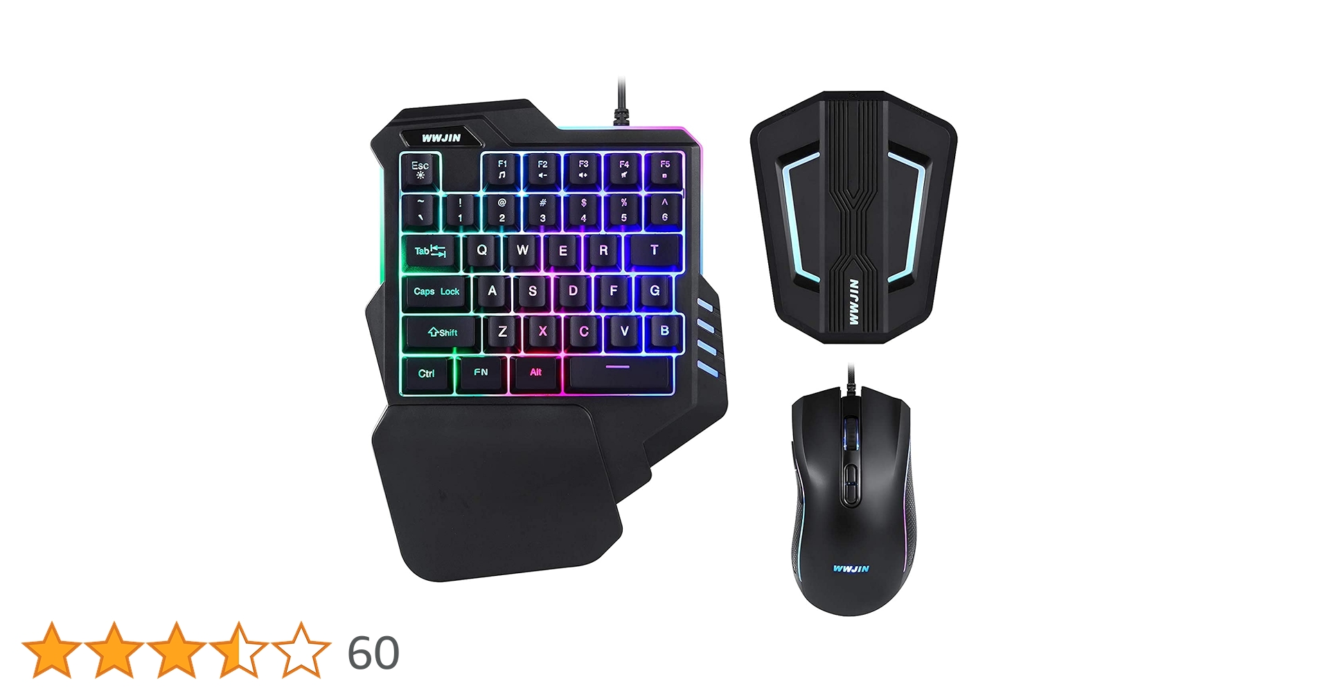 コンバーターセット 片手キーボードマウスコンバーターセット」の人気商品一覧