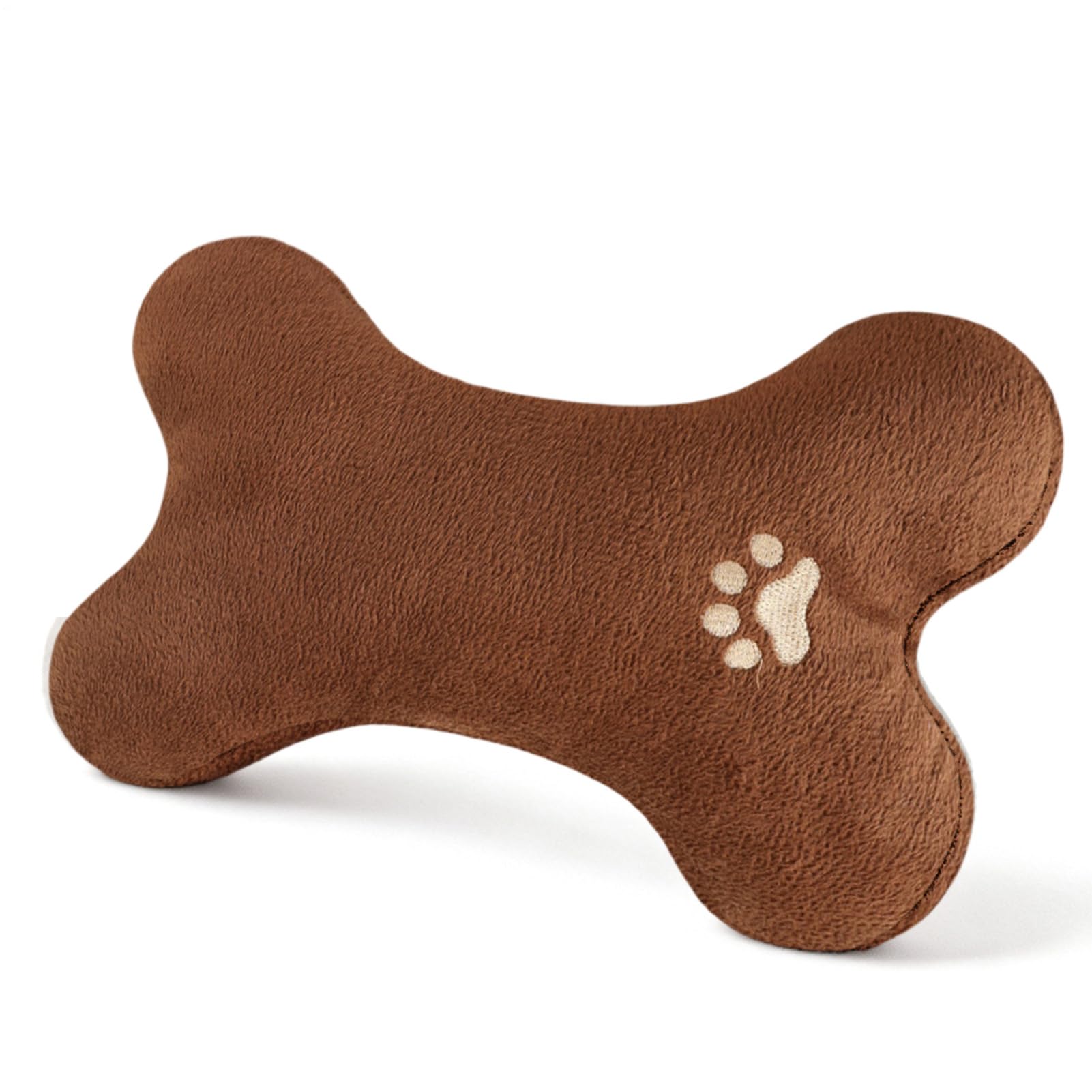 Dog Pillow - Large Bone Shaped Cushion, Bone Shaped Calming Pillow with Washable Cover, Plush Pet Bed, Puppy Chew Toy, Comfort Sleeping for Small Medium Large Puppies Kittens
