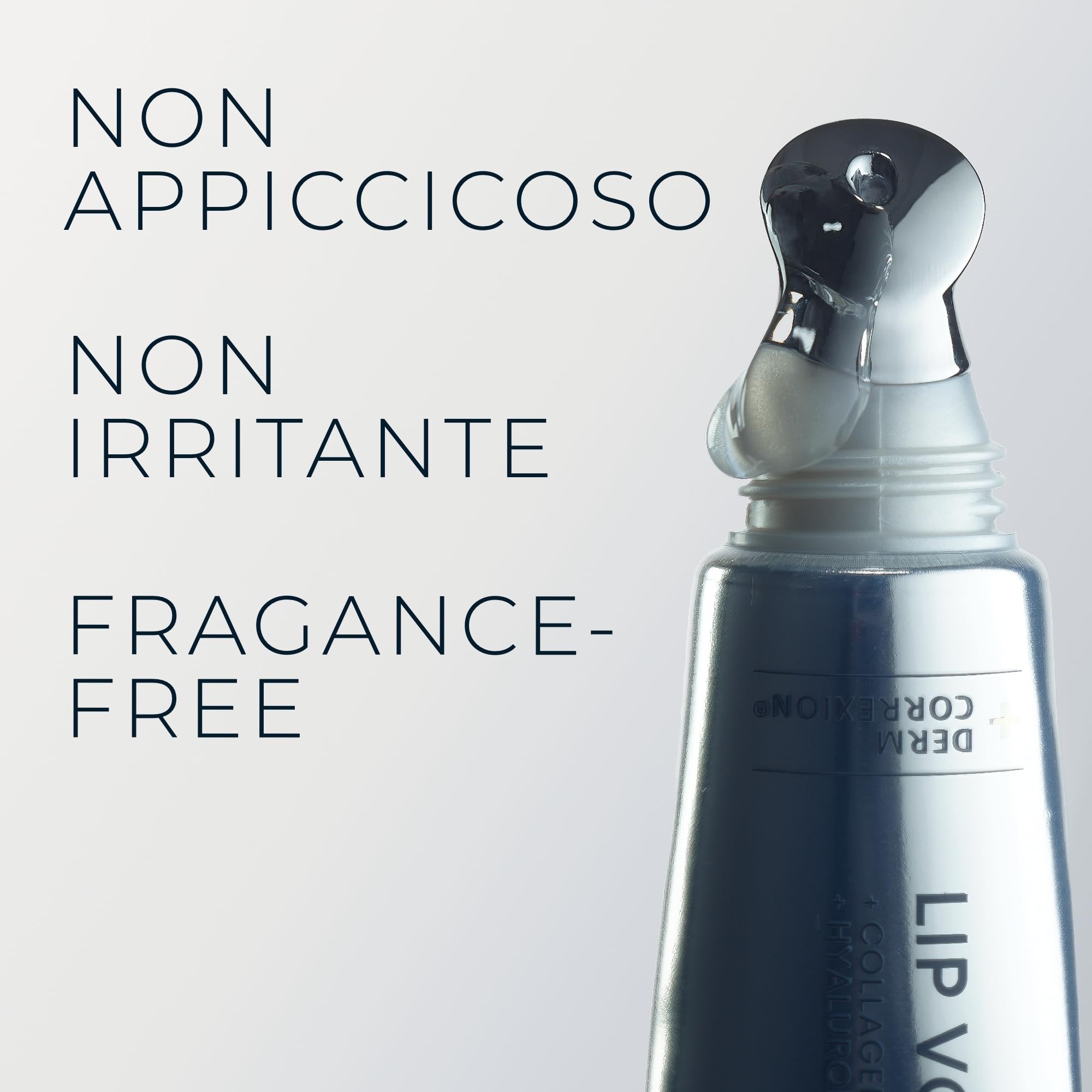 RoC Derm Correxion Volumizzante Labbra | Balsamo Rimpolpante con Acido Ialuronico e Peptidi di Collagene | 10 ml
