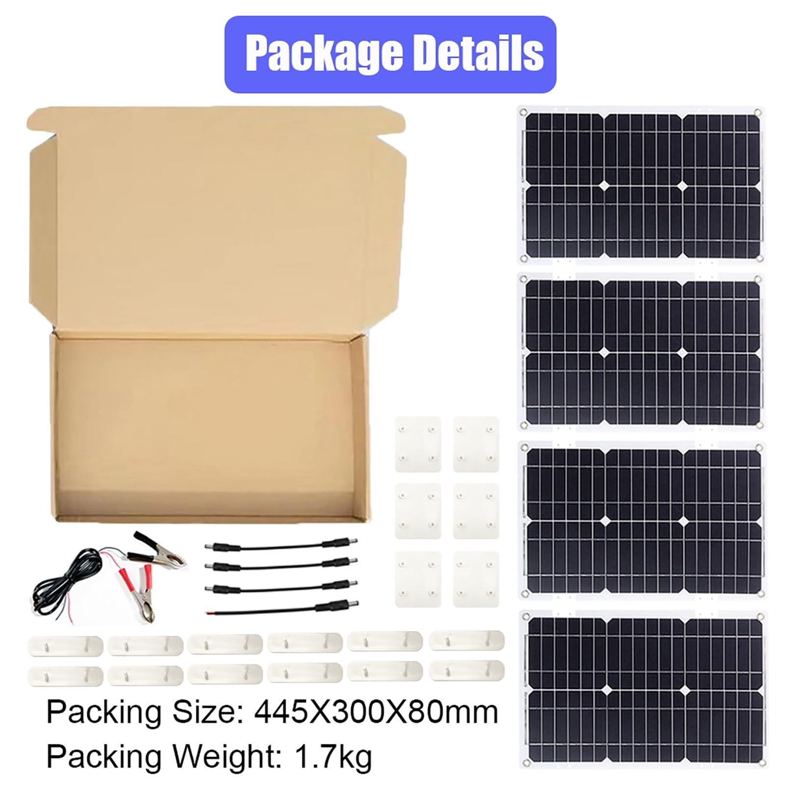 4000W/6000W Kit Solar Completo Con Inversor 100W Panel Y Controlador 50A | Panel Monocristalino Impermeable, Protección Múltiple De Circuitos, RV, Camping, Cabaña, Energía De Respaldo(4000W,12V-110V)