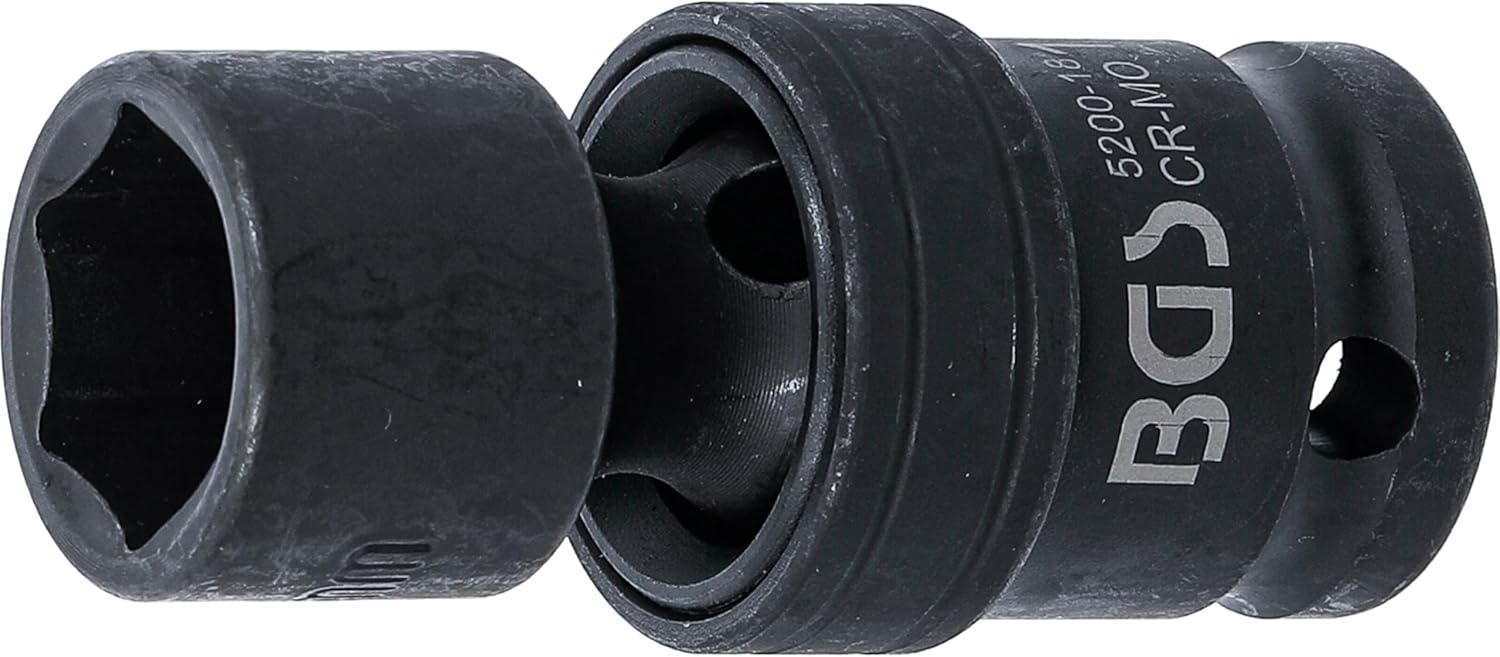 BGS 5200-18 | Impact Ball Joint Socket | 12.5 mm (1/2") Drive | 18 mm