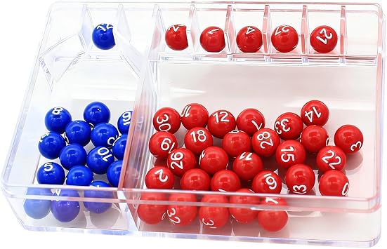 Manual Number Picker - Compact Handheld Draw Machine, Randomized Ball Selector Toy, Mechanical Digit Generator, Engaging Lottery Style Game Tool, Entertainment Choice Device | for Homes Clubs