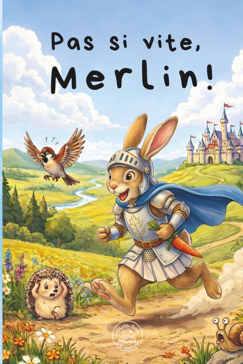 Pas si vite, Merlin !: L'histoire d'un chevalier trop pressé... qui apprend à s'émerveiller pour les enfants de 3 à 6 ans. (Les p'tits livres de la maîtresse)
