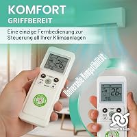 Univerzálne diaľkové ovládanie na klimatizáciu Tempo di Saldi K1038E s LCD displejom 2