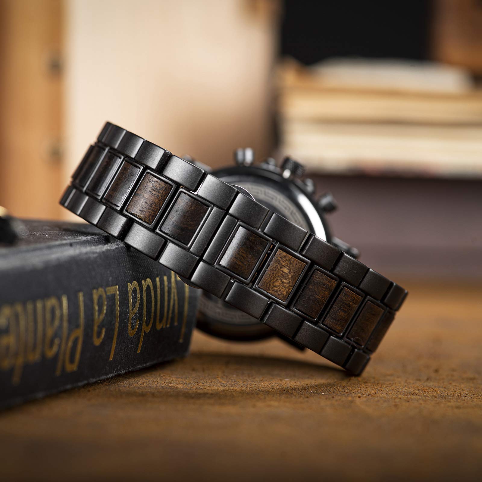 BOBO BIRD 2021 Neue Herren Armbanduhren Stilvolle Holz-Uhr Analog Quarz Casual Holz-Armbanduhr mit Geschenkbox