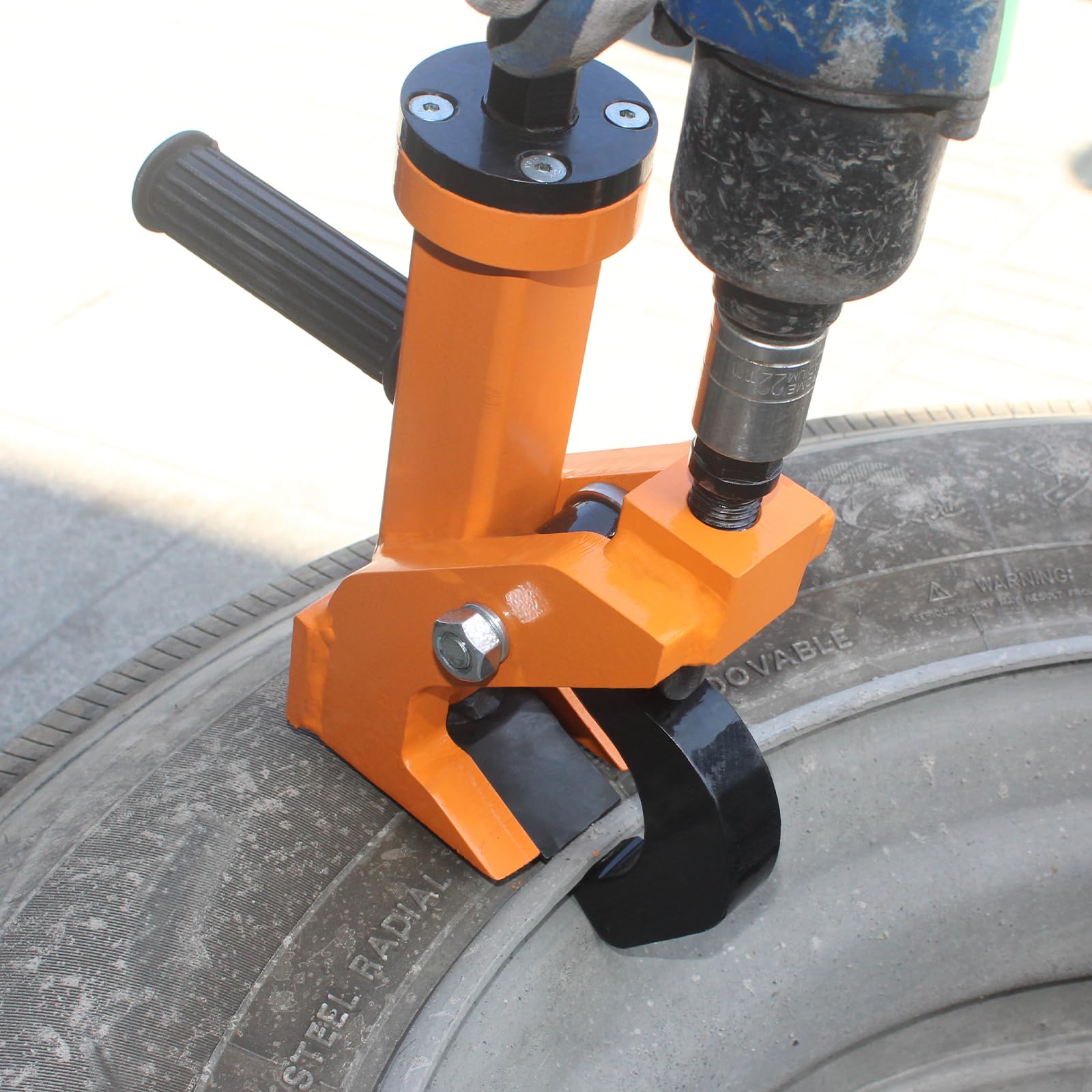 BESTOOL Pneumatisch Reifenwulst Brecher für Schwere Reifen auf Truck/Traktor/Mäher/ATV/RV
