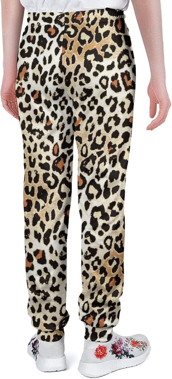 Amazon | [DAKAJA] レオパード柄 豹柄 ヒョウ柄 ロングパンツ
