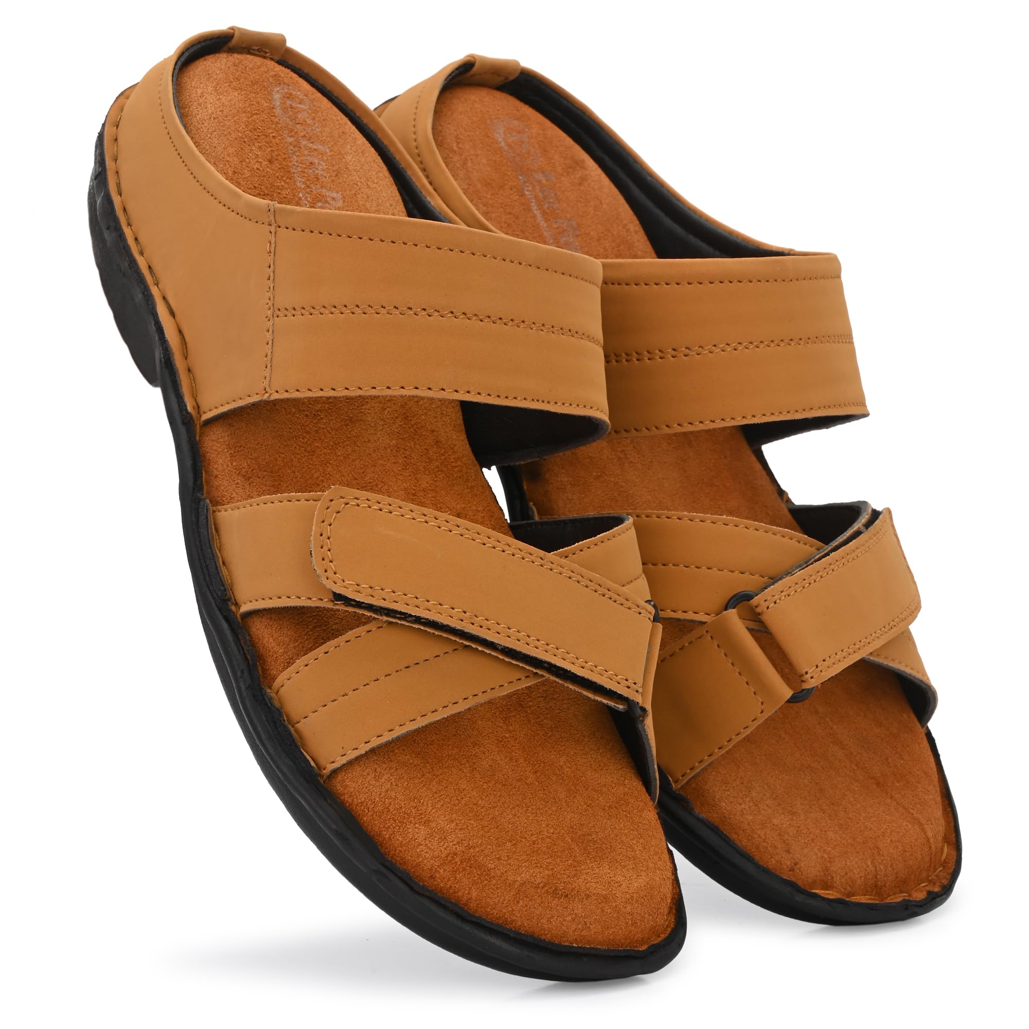 Tan sandal form Classical Thong Lightweight Quick-dry, Heavy Density for Arch Support Comfort, Hand Stitched Chappal, Leather sandal-picture-29