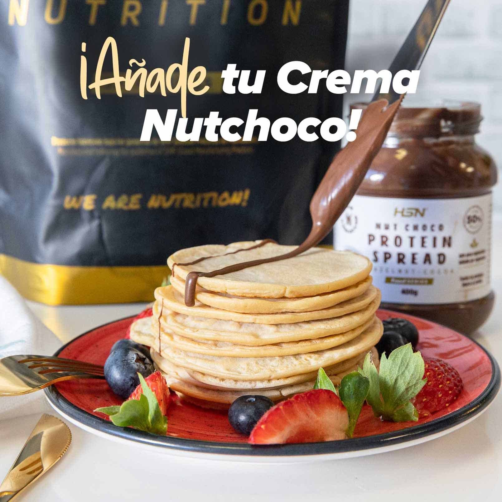 HSN Tortitas Proteicas Evocakes 2.0 | Vainilla 2Kg = 20 Pancakes de Avena con Whey Protein | Fáciles y Rápidas de Hacer Bajas en Azúcar | No Incluye Dosificador | No-GMO, Vegetariano