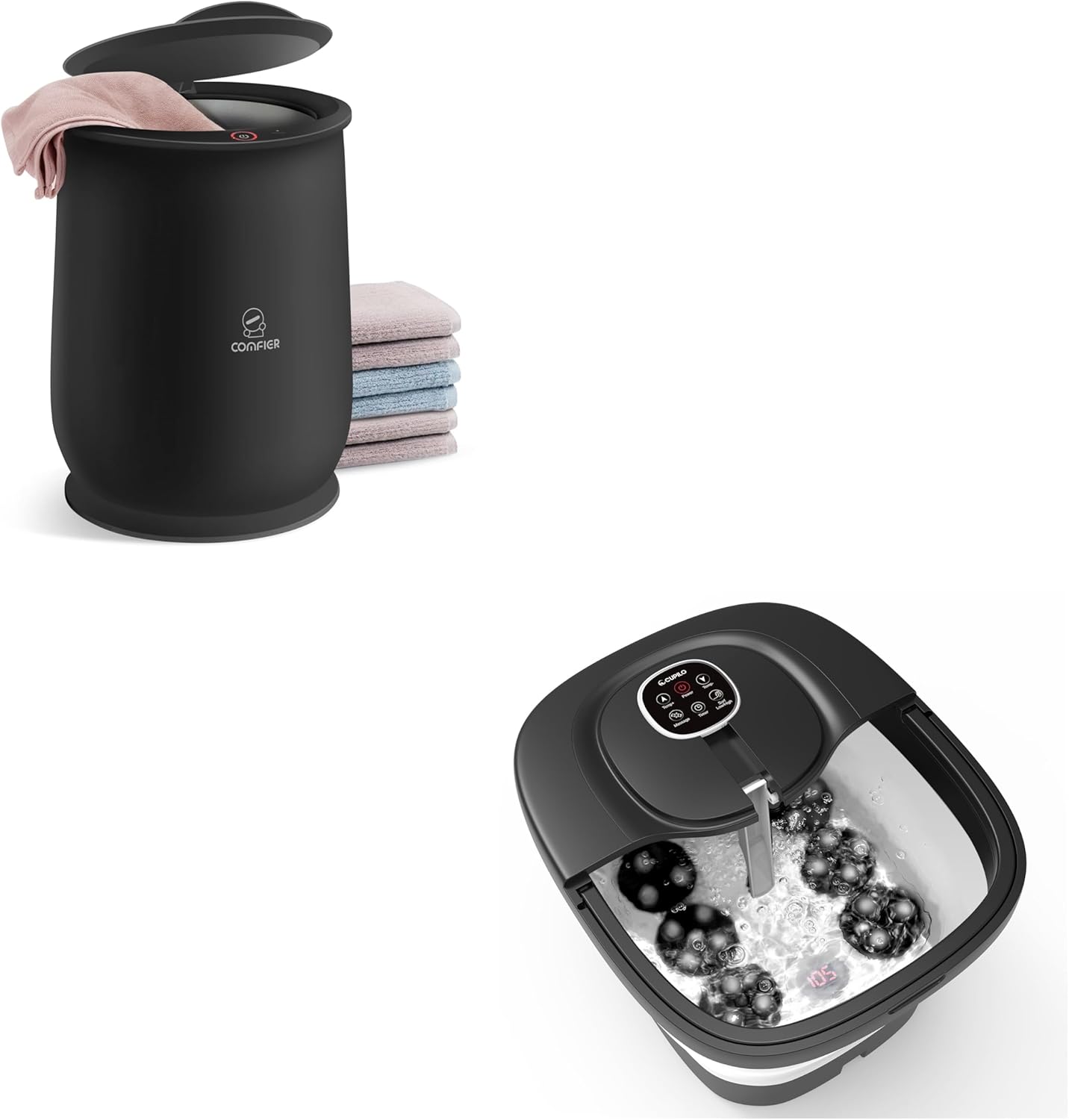 COMFIER Foot Spa Bath Massager, Towel Warmers