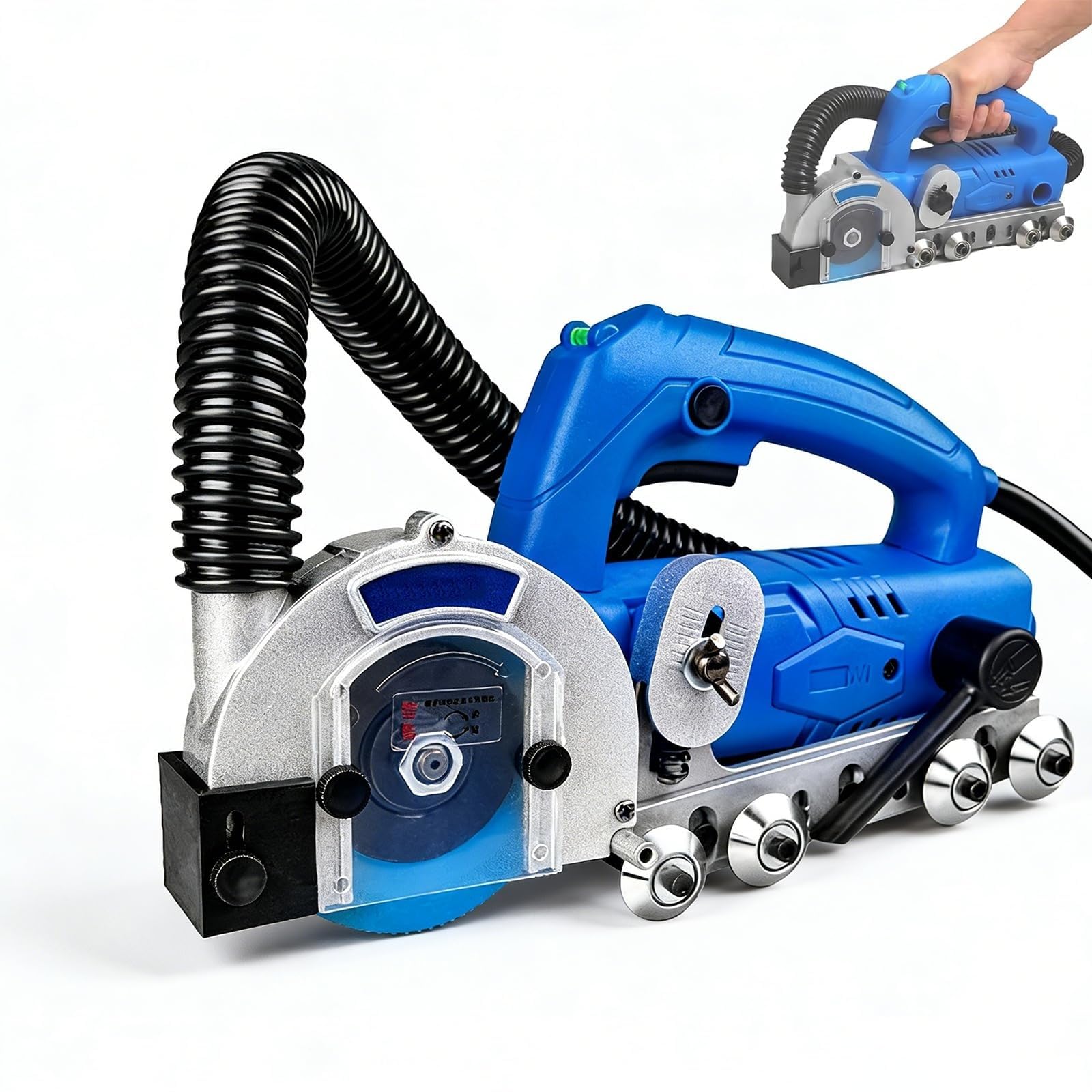 Herramienta removedora de lechada de alta potencia de 1200 W, limpiadora eléctrica de juntas de azulejos de 9000 RPM, para renovación de pisos de baño y proyectos de rejuntado de bricolaje.