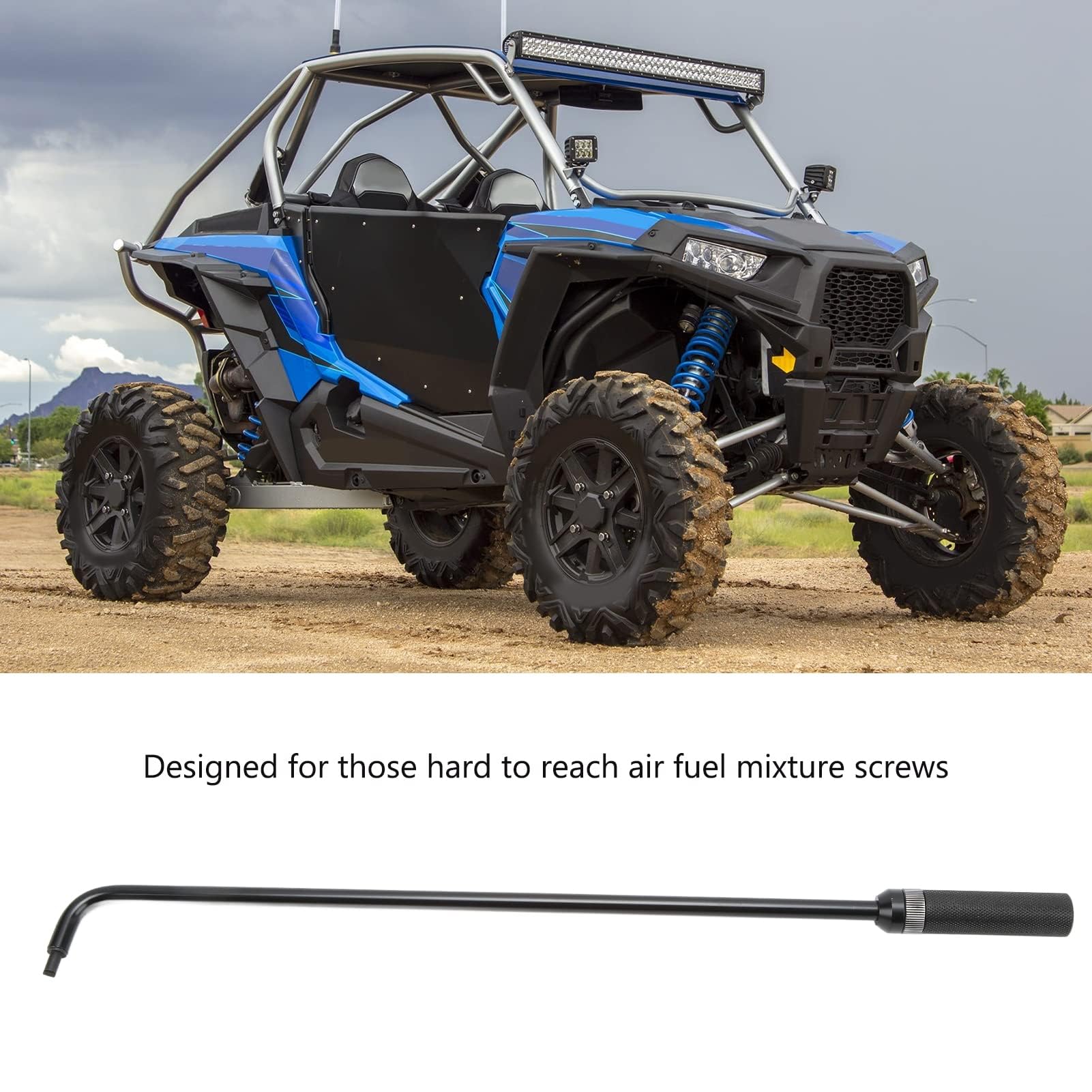 Outil de réglage de vis pilote de carburateur 16.34in Tête coudée à 110 ° en métal universel pour motoneige ATV UTV A | Leroy Merlin