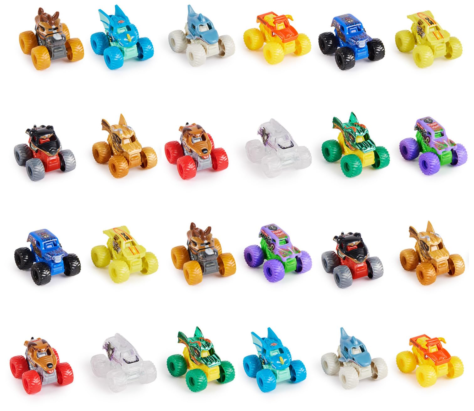 Monster Jam, Official Mini Mystery Collectible Monster Truck (Styles May Vary), 1:87 Scale