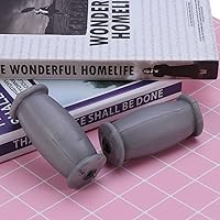 Vista 2 de Un par de muletas de goma con agarre de mano de repuesto para muletas, accesorios de muletas, almohadillas de muletas, reemplazo de agarre de mango