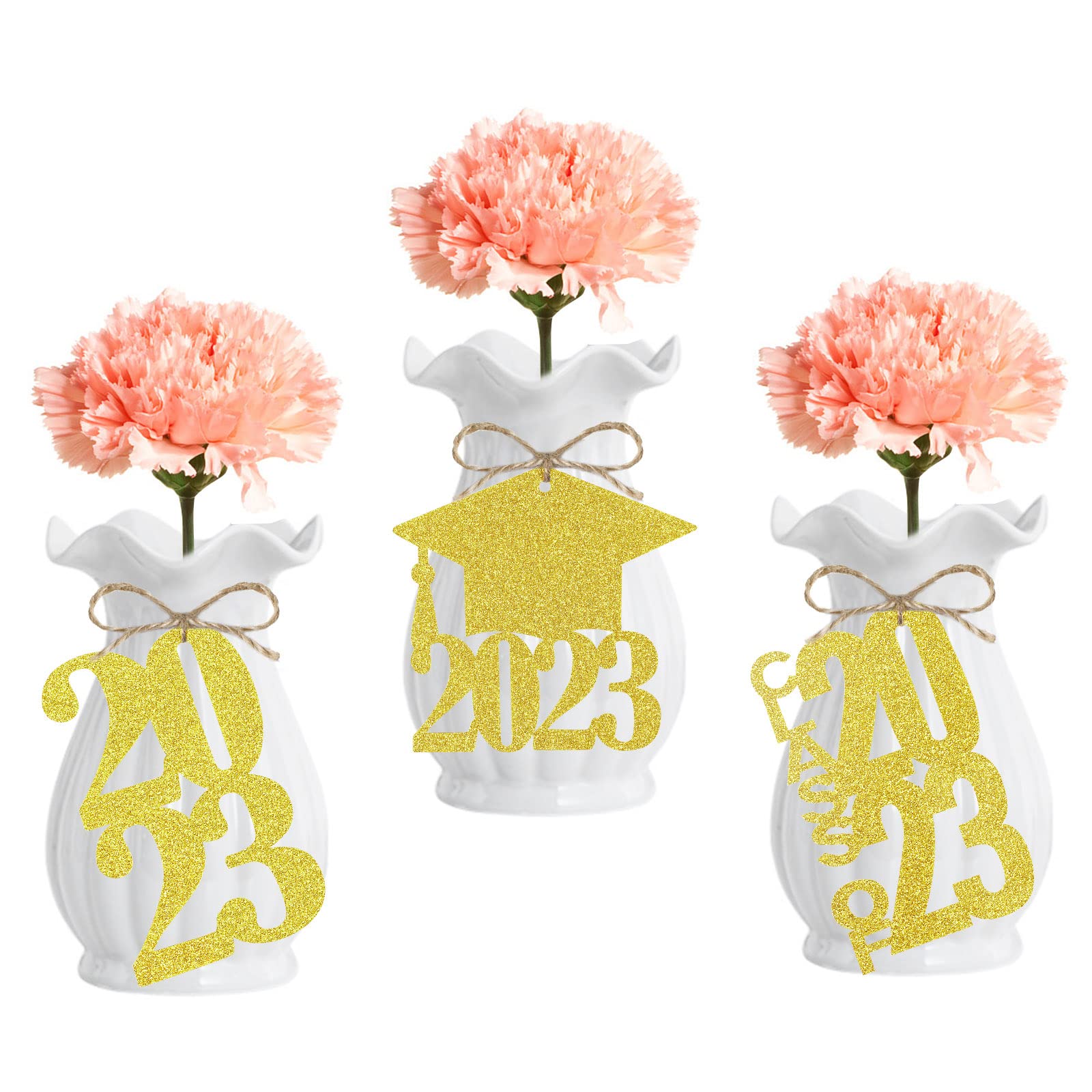 Photo 1 of (4 Pack) 2023 Cutouts Tags Graduation Tags 24 Pieces