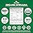 Zazzee Organic Spirulina Powder, 2.2 Pounds (1 KG), USDA Certified, 303 Servings, Kosher, 100% Pure, Non-Irradiated, Mess-Free Wide Mouth Container, Fresh Smell and Neutral Taste, Non-GMO, Gluten-Free