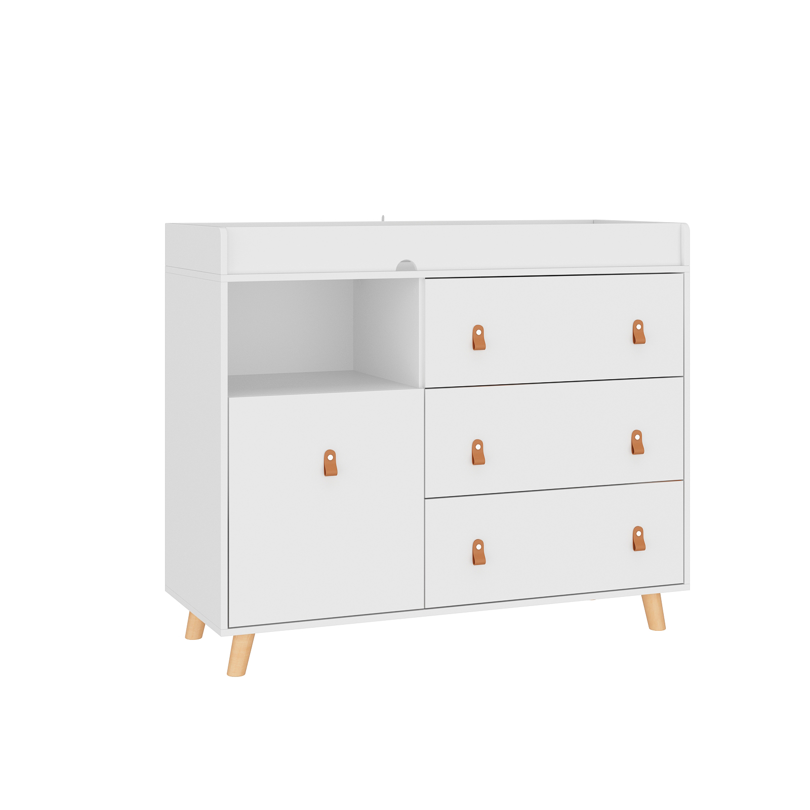 Drawer Babyletto Hudson Dresser With Removable Changing Tray