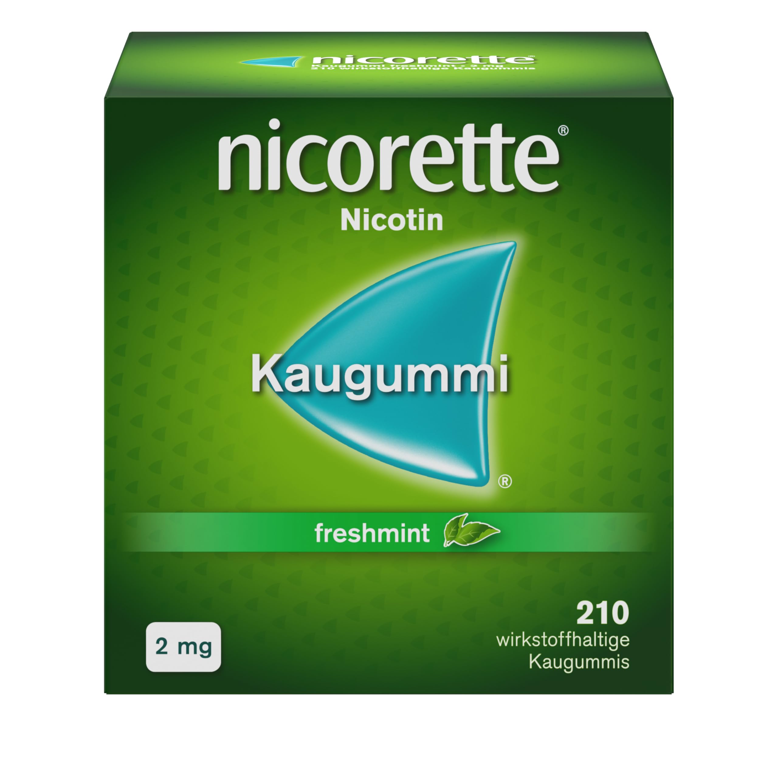 nicorette Kaugummi 2 mg freshmint 210 St.