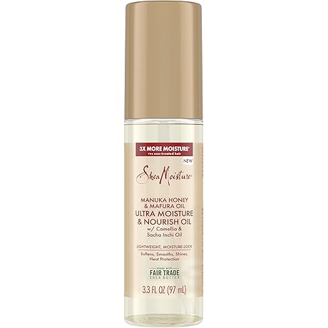 Ultra Moisture & Nourish Oil: SheaMoisture Manuka Honey & Mafura Oil