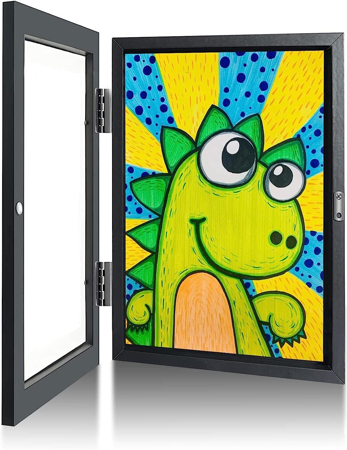 MINYII Kids Art Frame,Childrens Art Frames Front Opening,Changeable Art Frame Picture Display