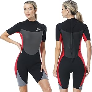 Owntop Neoprenanzug kurz Damen 3/2mm